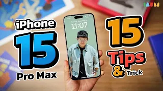 สอนใช้ iPhone 15 Pro Max | 15 Tips & Tricks รู้ไว้ใช้คุ้ม 48,900 บ.