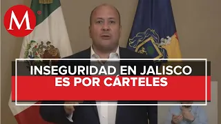 Terror del cártel Jalisco, justo el mayor reto: Enrique Alfaro