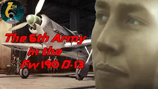 Solo Fw190 D-13 ACE + Reversal Kill | The 6th Army | War Thunder
