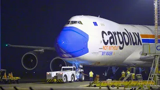 Inédito em Curitiba e dando exemplo: Cargolux chega usando máscara no  Aeroporto Afonso Pena (4k)