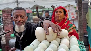 King Size Egg Stuffed Snacks - Sandwich, Noodles, Dosa, Bread, Chapati | Bangladeshi Street Food