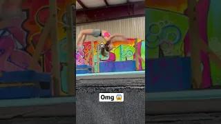 Trampoline wardrobe malfunction 😱