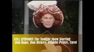 The Tonight Show Starring Johnny Carson   21 May 1974   Bob Hope, Don Rickles, Freddie Prinze, Carol