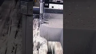 Mind-Blowing Water Jet Cutting on 8 Inch Carbon Steel Plate | Incredible Technology