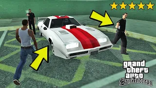 GTA SAN ANDREAS DA POLİSLERİN SAKLADIĞI EN GİZLİ ARABA ! NASIL BULUNUR ?