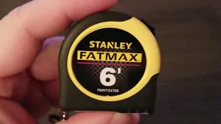 Need A Pocket / Keychain Tape Measure? Stanley FatMax 6'