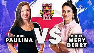 B-Girl Paulina vs. B-Girl Mery Berry | Semifinal | Red Bull BC One Cypher Poland 2022