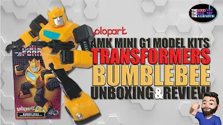 Transformers G1 AMK MINI Series by Yolopark! Bumblebee Unboxing & Review