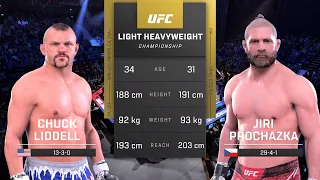 Chuck Liddell vs Jiri Prochazka Full Fight - UFC 5 Fight Night