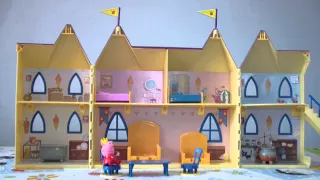 Свинка Пеппа обзор игрушки Замок принцессы, Мультфильм для детей - Peppa Pig