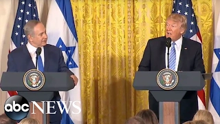 Trump, Netanyahu Full Press Conference | ABC News