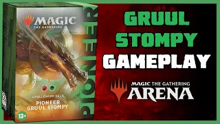 Testing the Gruul Stompy Pioneer Challenger Deck (Magic Arena)