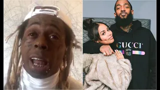 Lil Wayne Remembers Day Found Out Nipsey Hussle Died "My Son Became The Man Of The House"