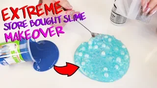 EXTREME STORE BOUGHT SLIME MAKEOVER CHALLENGE ~ Slimeatory #489