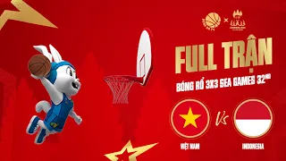 FULL GAME | Vietnam vs Indonesia | Semi-Final 3x3 Women's Basketball | SEA Games 32 Cambodia