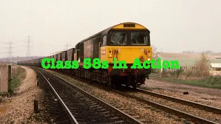 Trains in the 1980s - Class 58s in Action