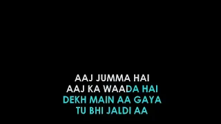 Jumma Chumma Dede Karaoke Sample with Lyrics