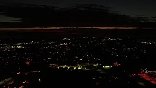 4K Drone Footage | Night Time Lapse