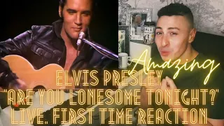 Elvis Presley 'Are You Lonesome Tonight?' Live. Special. First Time Reaction