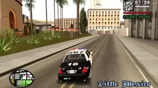 GTA SA LAPD Police Chase