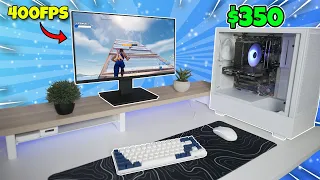 I ONLY Had $350 To Build A Gaming Setup...