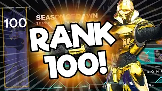 GETTING TO RANK 100!!! ⭐⭐⭐ Destiny 2 Season Of Dawn