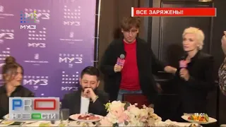 Ани Лорак на пресс-завтраке премии Муз-ТВ 2019