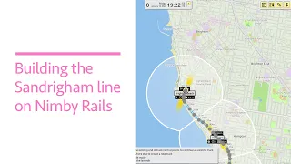 Building the Sandringham Line – NIMBY Rails Timelapse