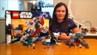 LEGO Slave 1 Star Wars 7144 7153 8097 Comparison Review - BrickQueen