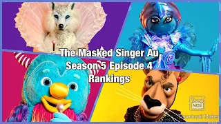 Performance Rankings | Masked Singer AU | SEASON 5 Episode 4