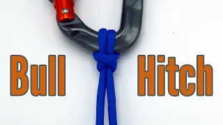 How To Tie A BULL HITCH | Knot Tutorials For Climbing, Fishing, Boating and Camping.