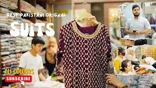 Best pakistani original nal suits in delhi❤️ | zakir nagar | #pakistanisuits #suitsvideo #suitdesign