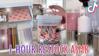 ✨Satisfying 1 Hour⌛ Random 🥫Restock and Refill🍬 Organizing 🍶 ASMR TikTok Compilation