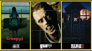 Evolution of MOST CREEPY THINGS in gta games & RDR2 (Part 2)