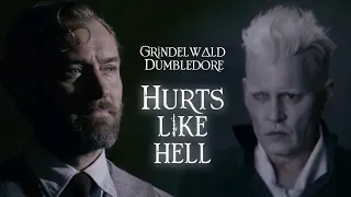 ❥ Hurts Like Hell | Grindelwald & Dumbledore