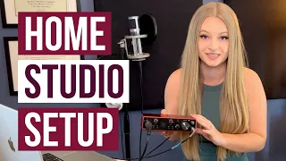 Recording Equipment For Singing | My Home Studio Setup