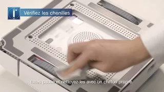 ECOVACS [FR] WINBOT W1-PRO How To Use: Cleaning and Maintenance