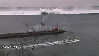 2011 Japan Tsunami - Kuji City Port. (Redacted) (GettyImages Source)