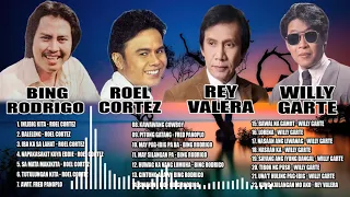 Willy Garte, Bing Rodrigo, Roel Cortez, Rey Valera TAGALOG MELLOW SONGS | All Time Favourite