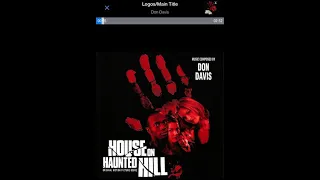 Logos/Main Title - Don Davis (House on Haunted Hill, 1999)