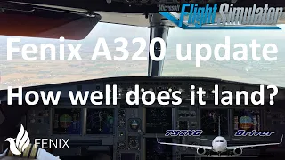 Fenix A320 updated - How well does it flare and land? | Real 737 Pilot