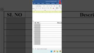 How to Add Serial Numbers in Word Table | Add Sequence of Numbers | Fill Serial Number in Word