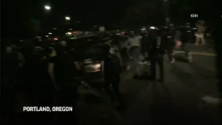 Portland, Oregon protest declared unlawful assembly