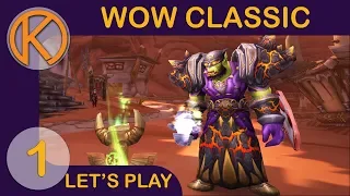 WoW Classic | HERE WE GO AGAIN - Ep. 1 | Let's Play World of Warcraft Classic Gameplay