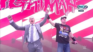 Cody Rhodes y John Cena se Reencuentran - WWE Raw Español Latino: 06/03/2023