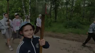 2 июня Детский Крестный ход в нашем городе на Оке