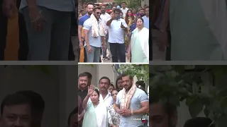 Actor Salman Khan visits West Bengal CM Mamata Banerjee, watch video