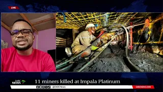 11 miners killed at Impala Platinum