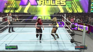 Alba Fyre vs Nikkita Lyons - WWE 2K24 (Extreme Rules)