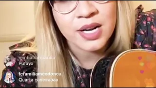 Marília Mendonça Na Live - A Dor Desse Amor / Talismã